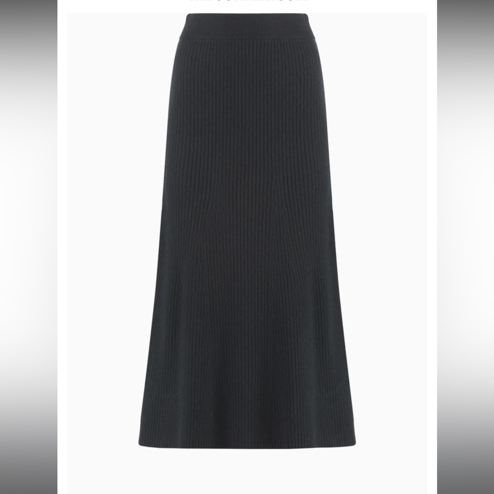 Calvin Klein Collection Italian Cashmere Midi Skirt